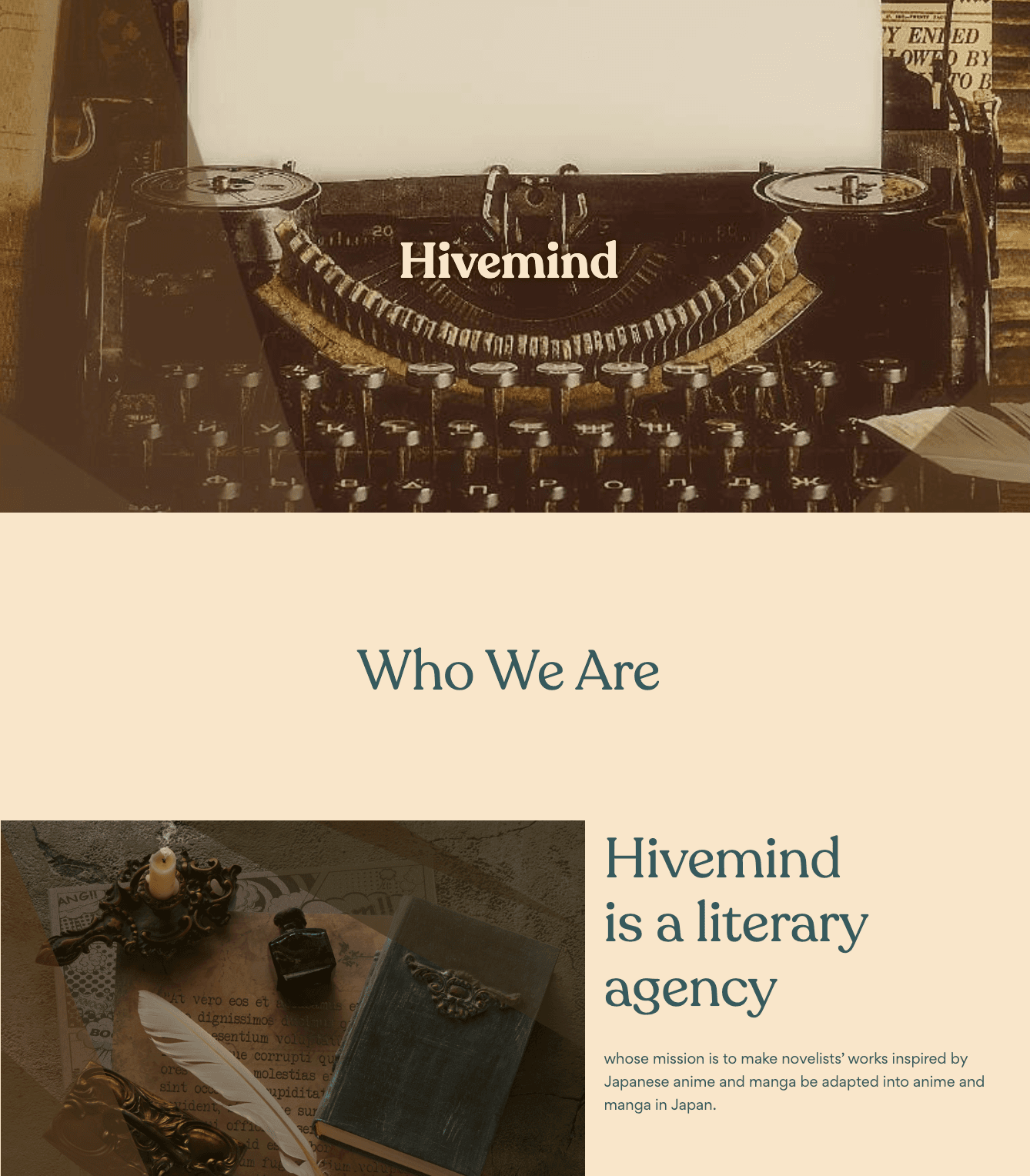 英語で魅せる作家紹介